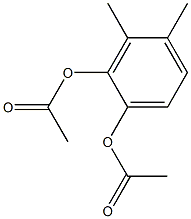 Methyl 4-methylcatechol diacetate Struktur
