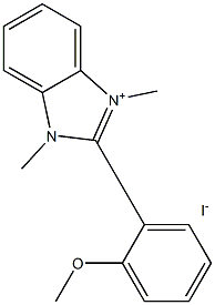 2-(2-methoxyphenyl)-1,3-dimethyl-1H-benzoimidazol-3-ium iodide