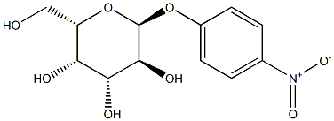 4-Nitrophenyl a-L-galactopyranoside 结构式