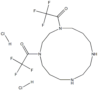 1,1'-(1,4,8,11-tetraazacyclotetradecane-1,4-diyl)bis(2,2,2- trifluoroethan-1-one) dihydrochloride