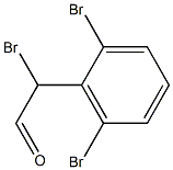 2-bromo-2-(2,6-dibromophenyl)acetaldehyde Structure