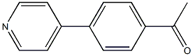 4'-(吡啶-4-基)苯乙酮,,结构式