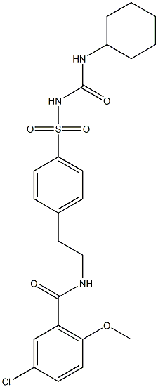 格列本脲杂质 5,,结构式