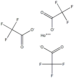 Holmiumtrifluoroacetate Structure