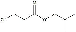 (S)-氯丙酸异丁酯,,结构式