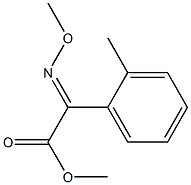 (E)-2-(2-甲苯基)-2-甲氧亚胺基乙酸甲酯 结构式