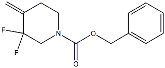 benzyl 3,3-difluoro-4-methylenepiperidine-1-carboxylate Structure