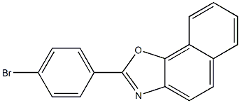 2-(4-bromophenyl)naphtho[2,1-d]oxazole Structure