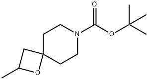 tert-butyl 2-methyl-1-oxa-7-azaspiro[3.5]nonane-7-carboxylate Structure