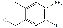 (4-Amino-5-iodo-2-methyl-phenyl)-methanol Struktur