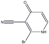 2-Bromo-4-oxo-1,4-dihydro-pyridine-3-carbonitrile,,结构式