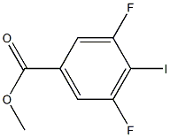 3,5-Difluoro-4-iodo-benzoic acid methyl ester Struktur
