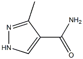 3-Methyl-1H-pyrazole-4-carboxylic acid amide Struktur
