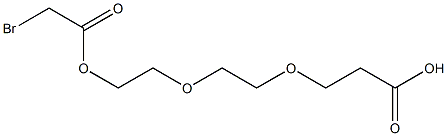 3-(2-(2-(2-bromoacetoxy)ethoxy)ethoxy)propanoic acid
