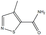 4-甲基异噻唑-5-甲酰胺 结构式