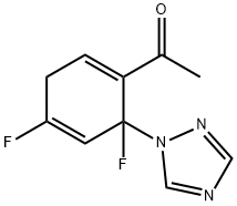 氟康唑杂质 10, 1174406-04-2, 结构式
