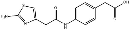 4-[[2-(2-Amino-4-thiazolyl)acetyl]amino]-benzeneacetic Acid