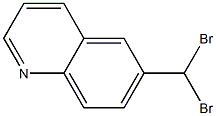 6-(二溴甲基)喹啉, , 结构式