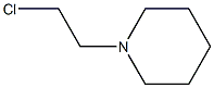 2—氯乙基哌啶,,结构式