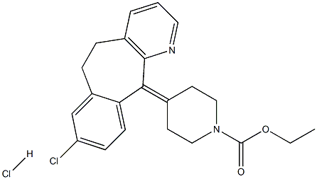 盐酸氯雷他定 结构式