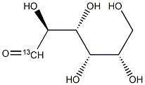 L-Glucose-1-13C Struktur
