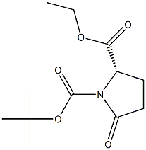 BOC-焦谷氨酸-乙酯,,结构式