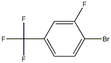 3-氟-4-溴三氟甲苯, , 结构式