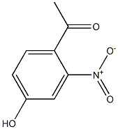 4'-hydroxy-2'-nitroacetophenone Structure