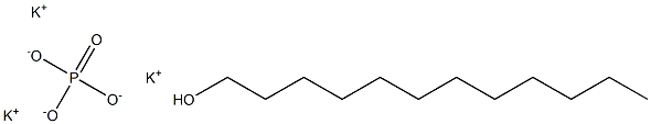 十二烷基醚磷酸钾 结构式