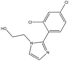 2- (2,4-dichlorophenyl) - imidazole-1-ethanol Structure