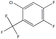 2-chloro-4,5-difluoro-benzotrifluoride Structure