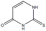 2-硫尿嘧啶,,结构式