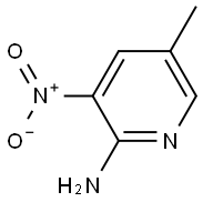 2-Amino-3-nitro-5-picoline Structure