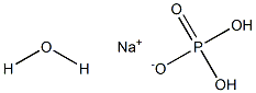 Sodium dihydrogen phosphate monohydrate Structure