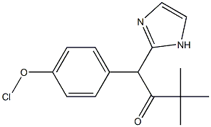 1-(4-chlorooxyphenyl)-1-(1H-imidazolyl)-3,3-dimethyl-2-butanone