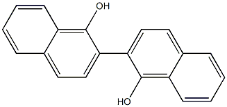 R-联二萘酚, , 结构式