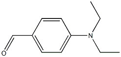对-[N,N-二乙基]氨基苯甲醛, , 结构式