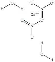 二水硝酸钙,,结构式