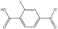 邻甲基对硝基苯甲酸,,结构式