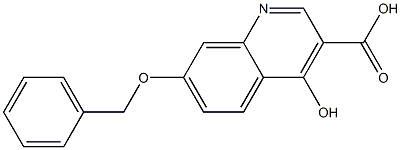  4-羟基-7-苄氧基喹诺啉-3-甲酸