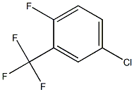 5-氯-2-氟三氟甲苯 结构式