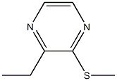 2-methylthio-3-ethylpyrazine Structure