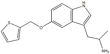  1-(5-(2-thenyloxy)-1H-indol-3-yl)propan-2-amine