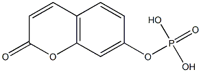 umbelliferyl phosphate Structure