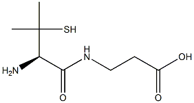 penicillamyl-beta-alanine Struktur