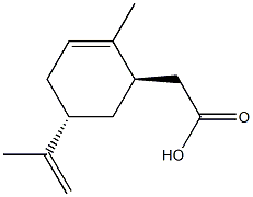 (-)-TRANS-CARVYLACETATE Structure
