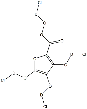 5-(TETRADECLOXY)-2-FUROICACID 结构式