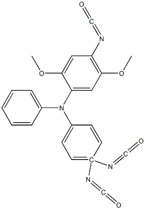 4,4',4'-TRIISOCYANATO-2,5-DIMETHOXYTRIPHENYLAMINE