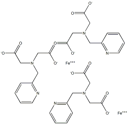 FERRIC2-PICOLYAMINE-N,N-DIACETICACID Structure