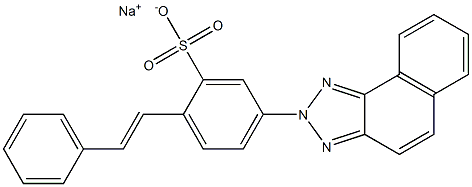SODIUM4-(2H-NAPHTHO(1,2-D)TRIAZOL-2-YL)STILBENE-2-SULFONATE